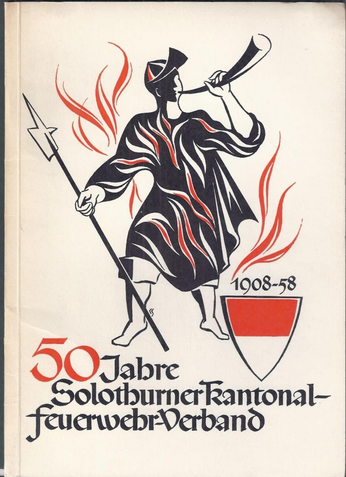 <p>50 Jahre Solothurner Kantonal Feuerwehr Verband 1908-58 ,  Büchlein guter Zustand</p>